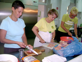 Kuhanje u Vili Baranja